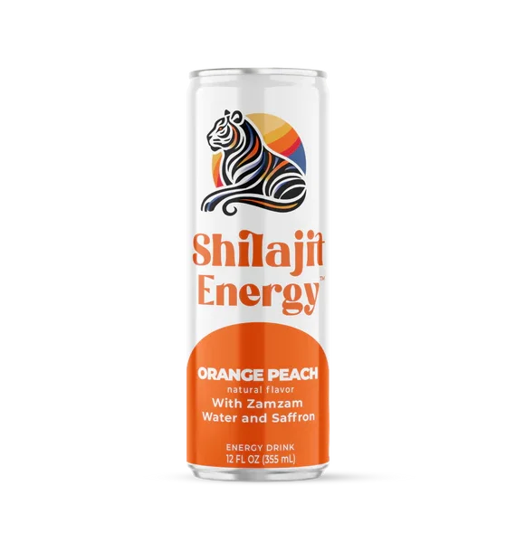 Shilajit Energy Drinks Orange Peach